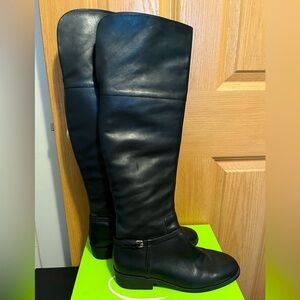 Cole Haan Women's Valentia Leather Over-the-Knee Boots